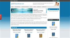 Desktop Screenshot of pediatricboardreview.com